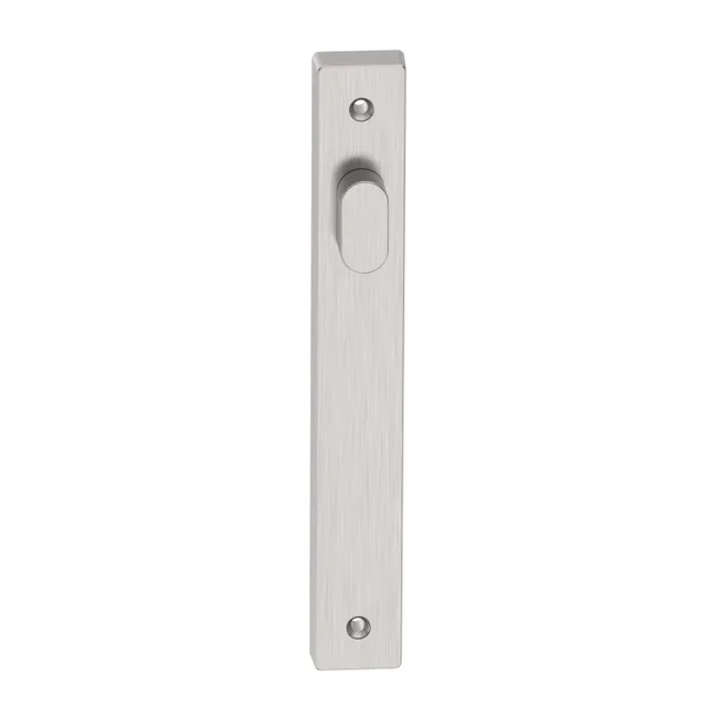 Narrow plate visible with snib